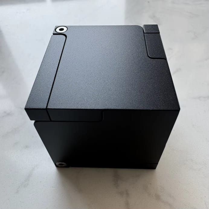Luxury Ring Box Magnetic Reveal (Matt Black)
