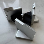 Luxury Ring Box Magnetic Reveal (Silver)